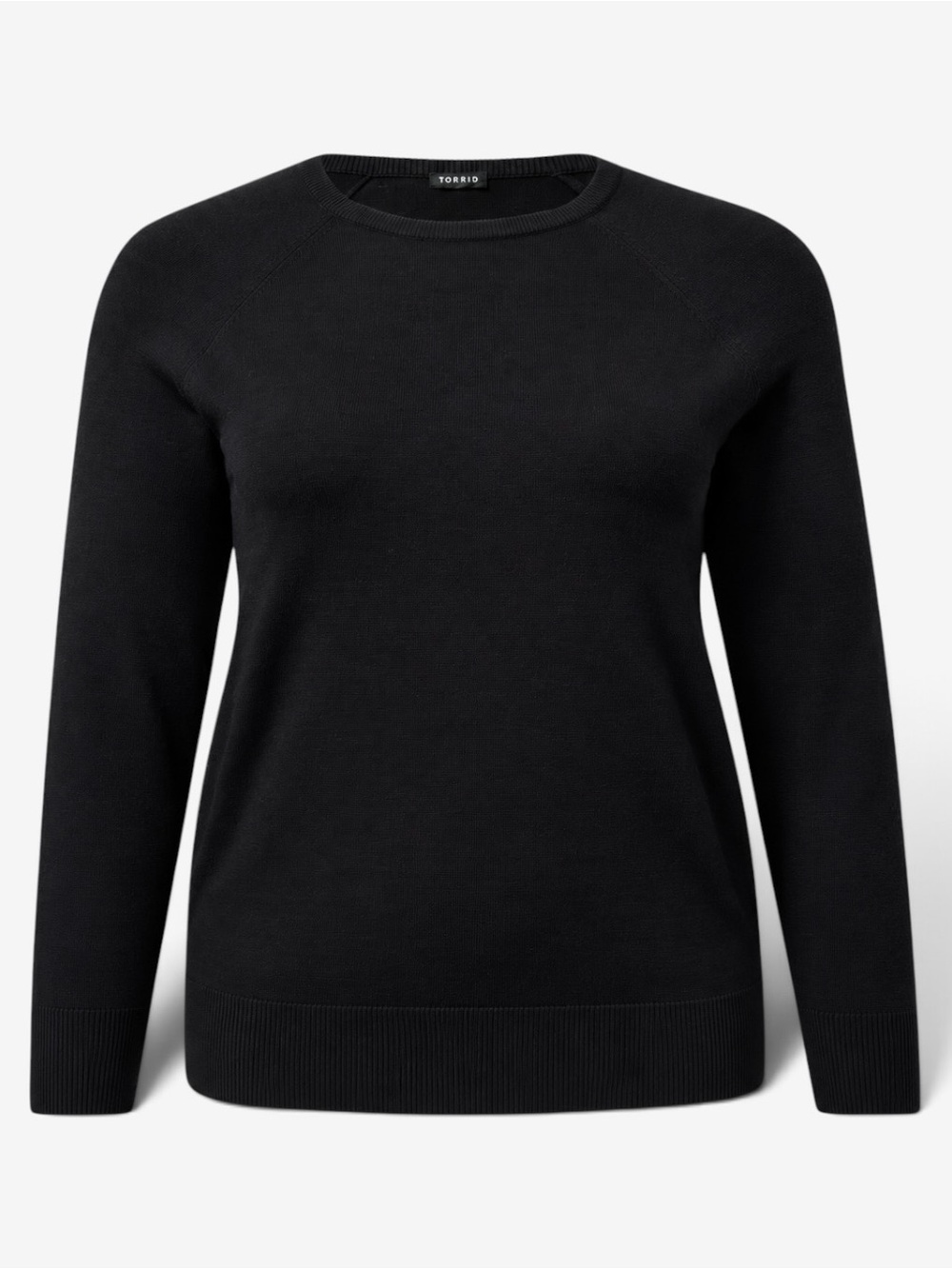 Torrid Everyday Soft Black Crewneck Pullover Sweater Size 3 3X